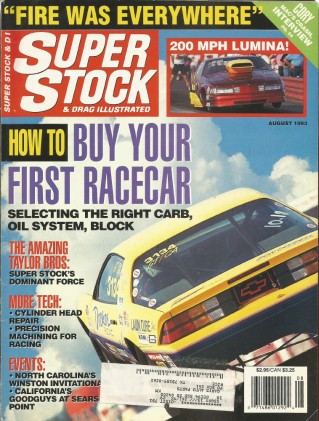 SUPER STOCK 1993 AUG - TAYLOR, SEARS POINT, MARTINO, HEAD REPAIRS